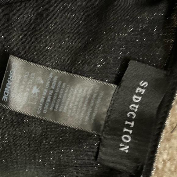 Women's One-Shoulder Rib-Knit Bodysuit Swimsuit Gray M - Picture 9 of 9